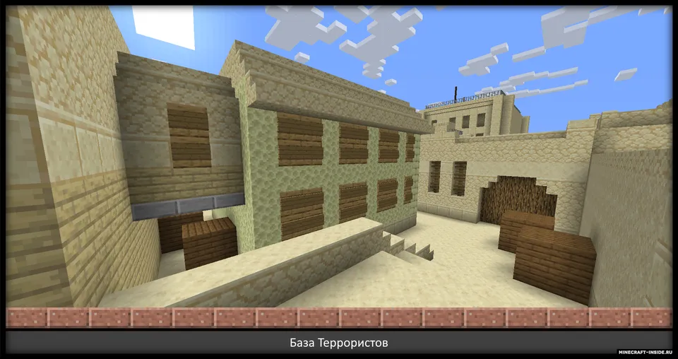de_dust2 by J0R0N4514 — Minecraft xarita, rasm 6