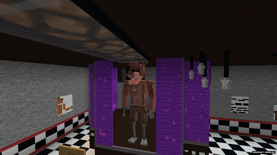 Five nights at Freddy's: Remake — Minecraft xarita, rasm 5