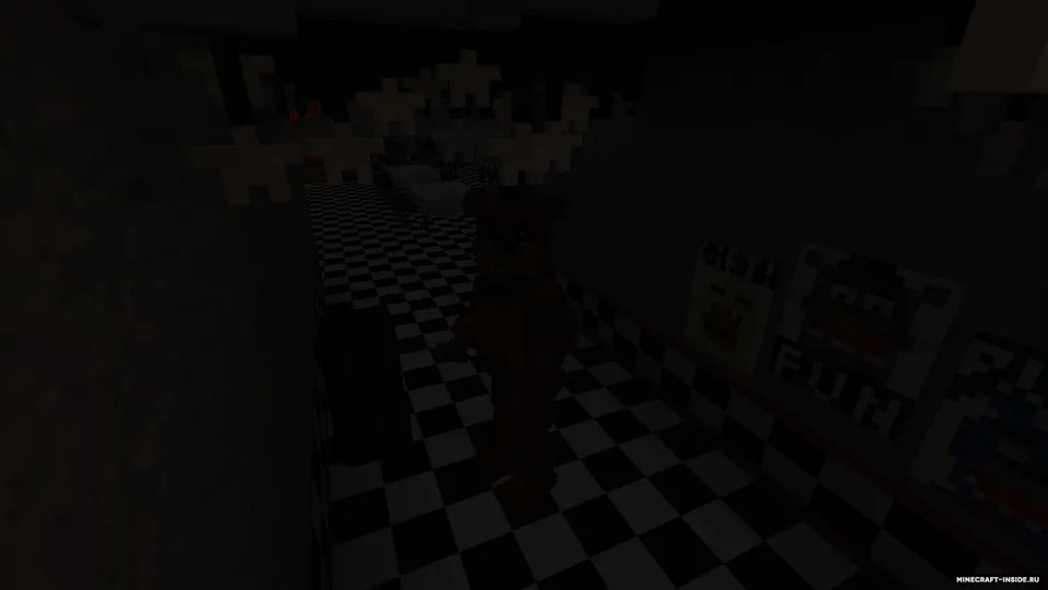 Five nights at Freddy's: Remake — Minecraft xarita, rasm 8