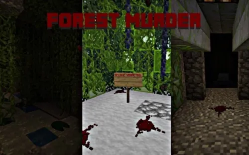 Forest Murder — Minecraft xarita, rasm 1