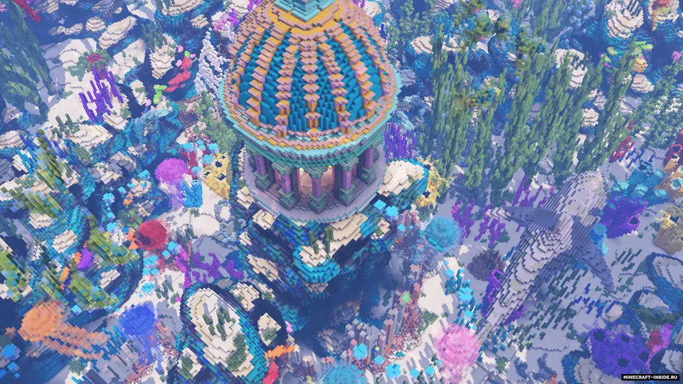 Reef Race — Minecraft xarita, rasm 2