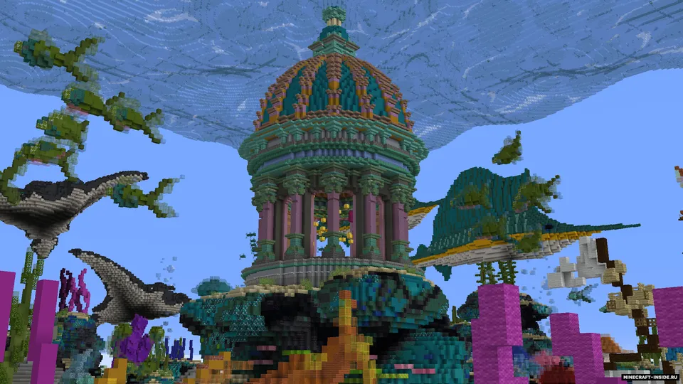 Reef Race — Minecraft xarita, rasm 3