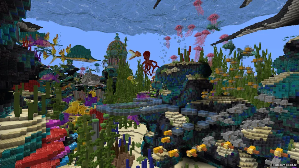 Reef Race — Minecraft xarita, rasm 4