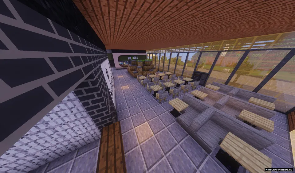 Bulvar savdo markazi — Minecraft xarita, rasm 3
