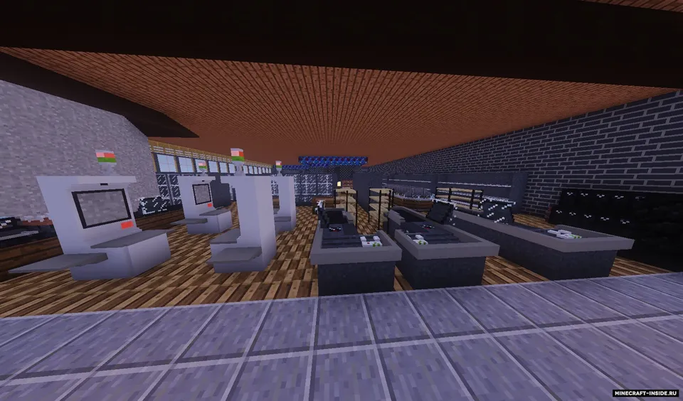 Bulvar savdo markazi — Minecraft xarita, rasm 5