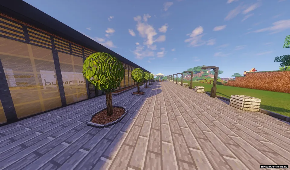 Bulvar savdo markazi — Minecraft xarita, rasm 7