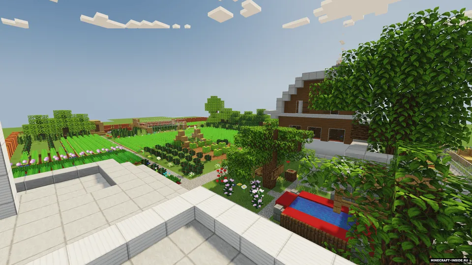 Dachadagi quvlashmachoq — Minecraft xarita, rasm 3