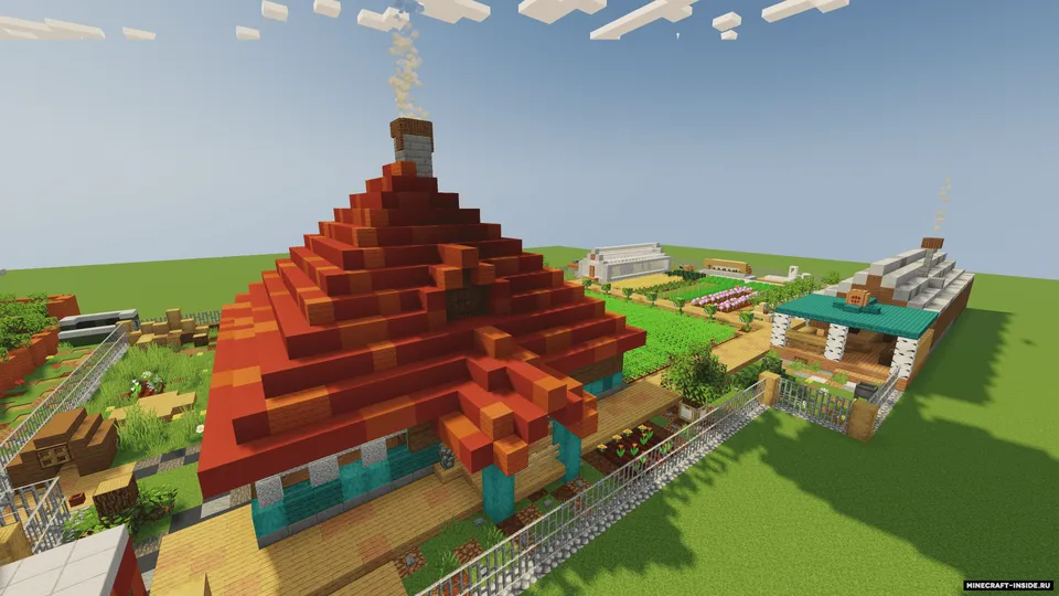 Dachadagi quvlashmachoq — Minecraft xarita, rasm 4