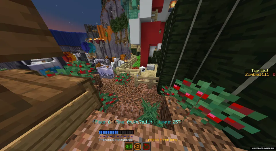 Whirlpool Parkour — Minecraft xarita, rasm 2