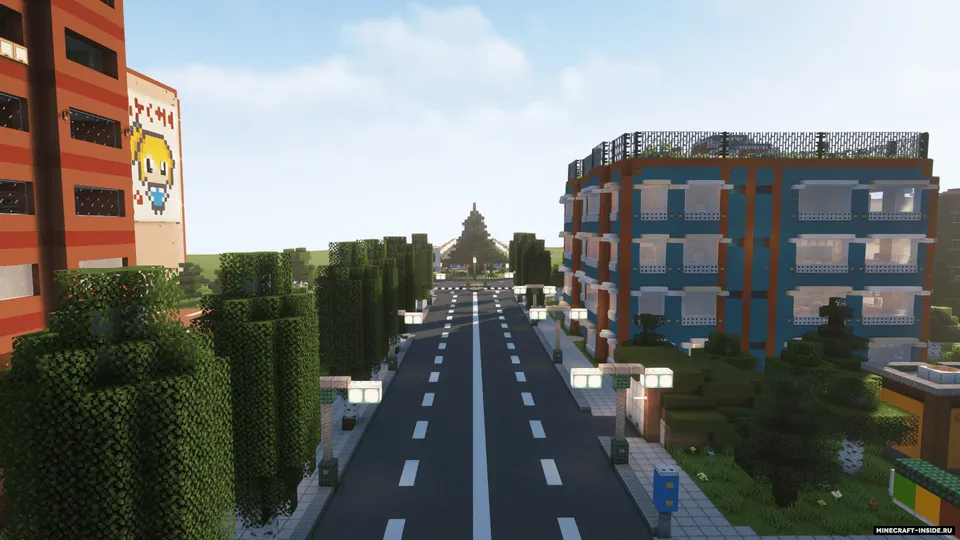 Katta shahar — Minecraft xarita, rasm 3