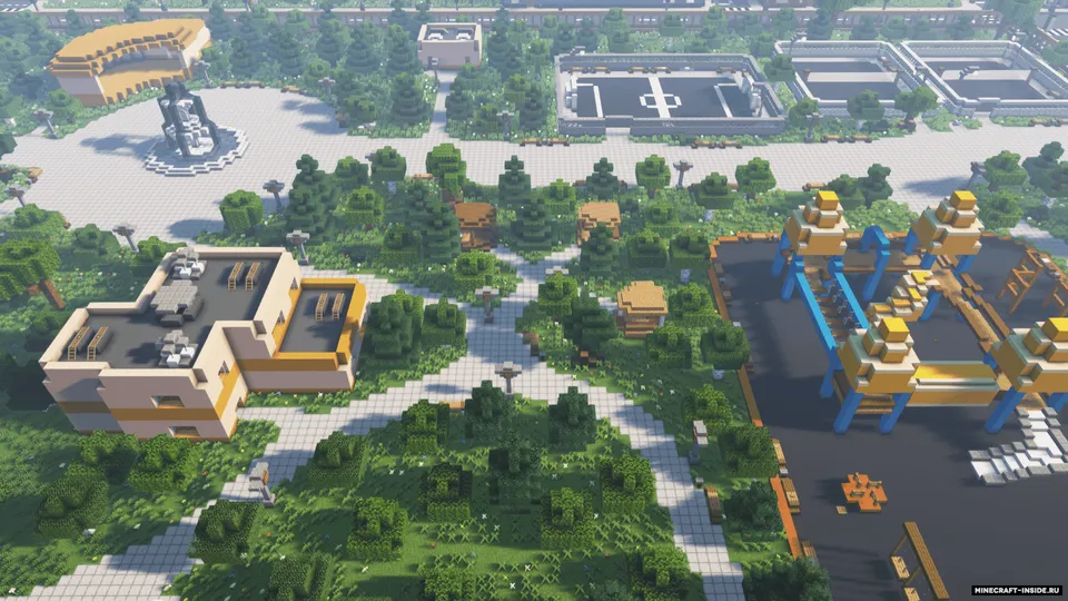 Katta shahar — Minecraft xarita, rasm 8