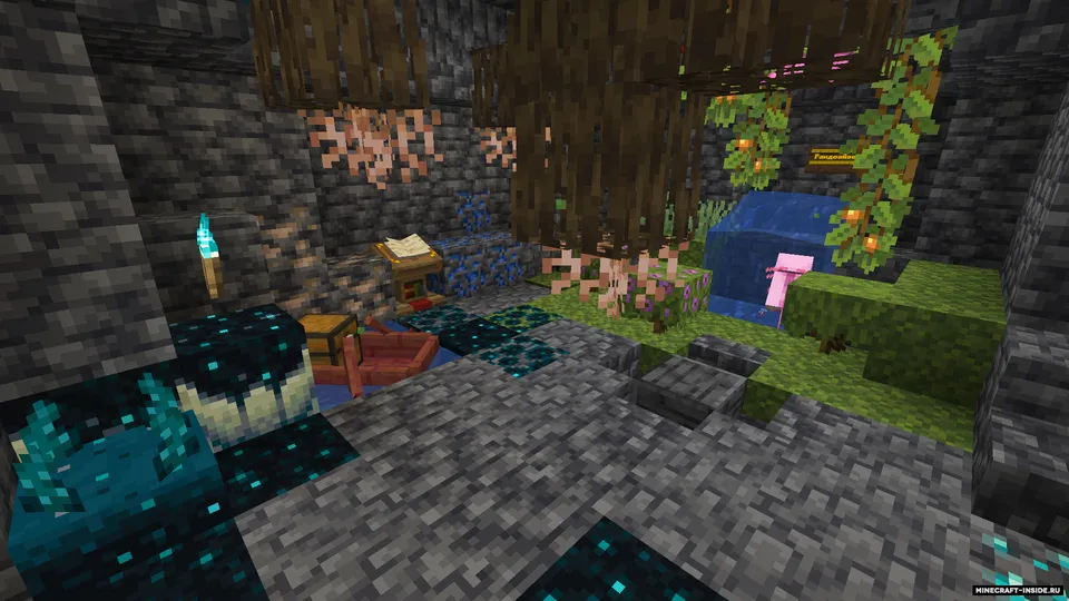 Yovvoyi quvlashmachoq — Minecraft xarita, rasm 2