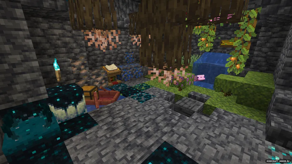 Yovvoyi quvlashmachoq — Minecraft xarita, rasm 3