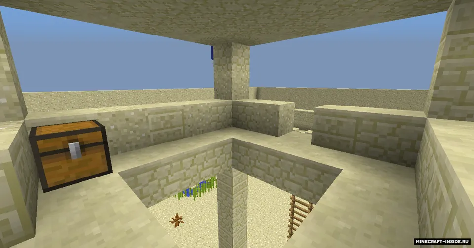 Snayperlar 1x1 — Minecraft xarita, rasm 2