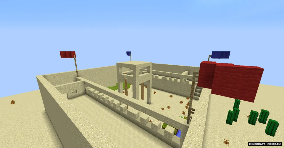 Snayperlar 1x1 — Minecraft xarita, rasm 6