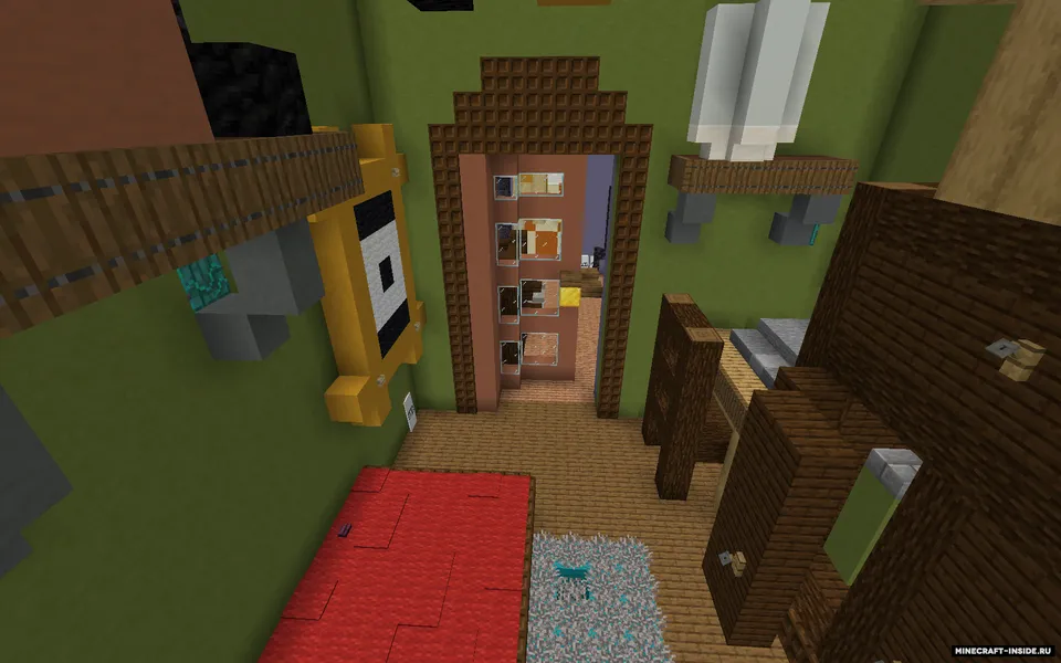 Uy ichida yashirinish — Minecraft xarita, rasm 4