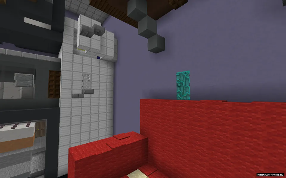 Uy ichida yashirinish — Minecraft xarita, rasm 5