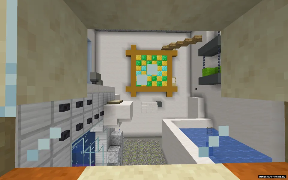 Uy ichida yashirinish — Minecraft xarita, rasm 6