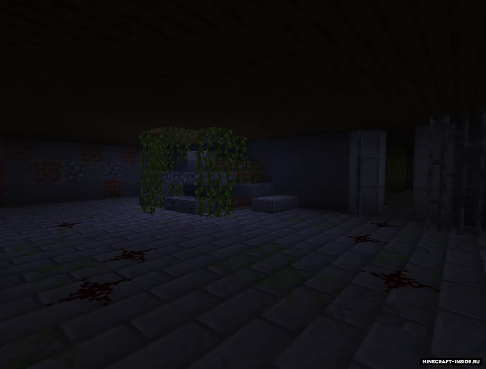 Tashlandiq basseyn ichida yashirinish — Minecraft xarita, rasm 2