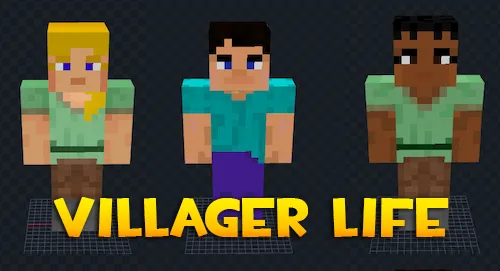Villager Life — Minecraft mod, rasm 1