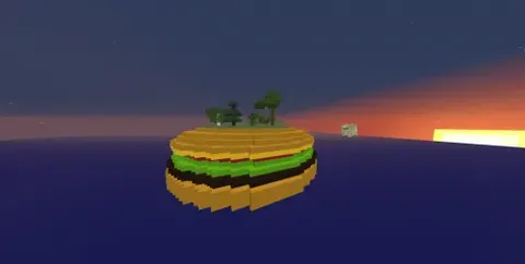 Chizburgerda omon qolish