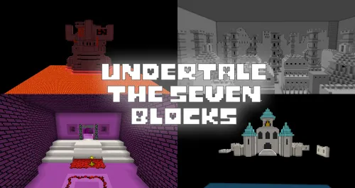 Undertale: the Seven Blocks — Minecraft xarita, rasm 1