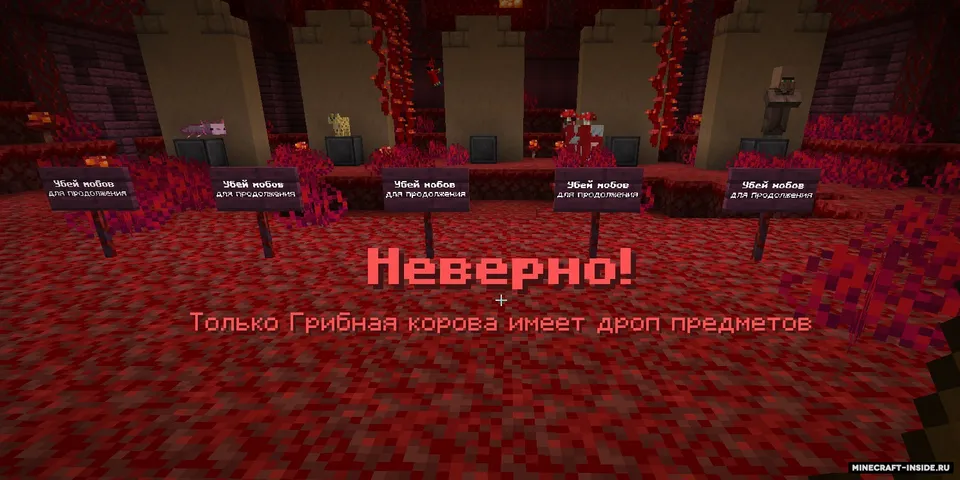 Beshta mob — Minecraft xarita, rasm 3