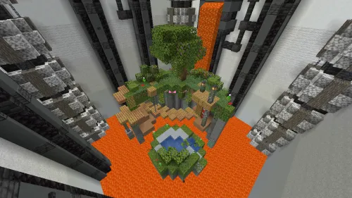 KnockDown Town — Minecraft xarita, rasm 1