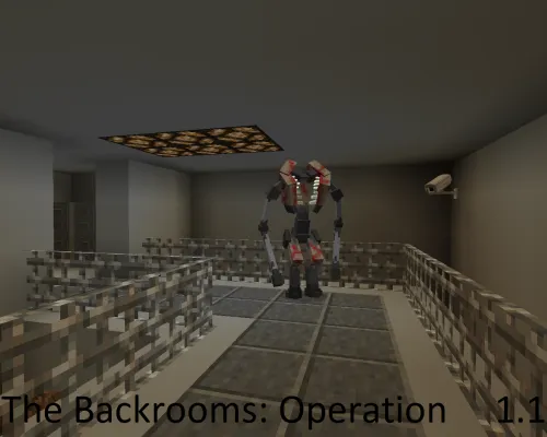 The Backrooms: Operation — Minecraft xarita, rasm 1