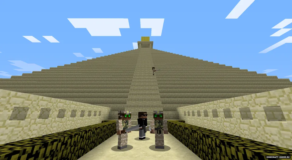 Total Rage - Sand (CustomNPC) — Minecraft xarita, rasm 3