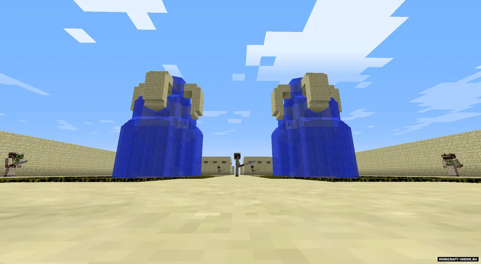 Total Rage - Sand (CustomNPC) — Minecraft xarita, rasm 4