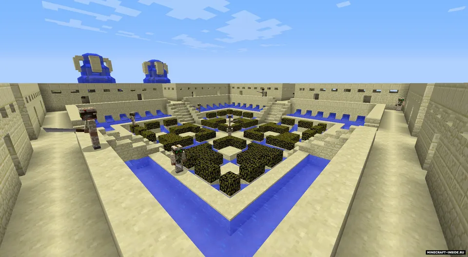 Total Rage - Sand (CustomNPC) — Minecraft xarita, rasm 6