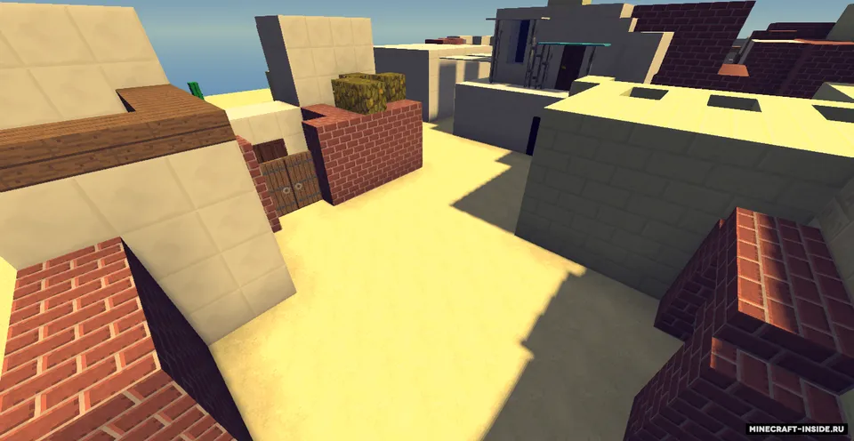 SandStone Standoff 2 — Minecraft xarita, rasm 3