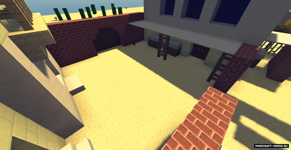 SandStone Standoff 2 — Minecraft xarita, rasm 8