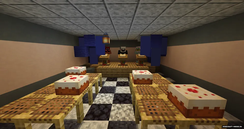 Five Nights At Humans — Minecraft xarita, rasm 2