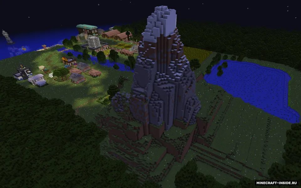 Kichik shaharchadagi PvP arena — Minecraft xarita, rasm 7