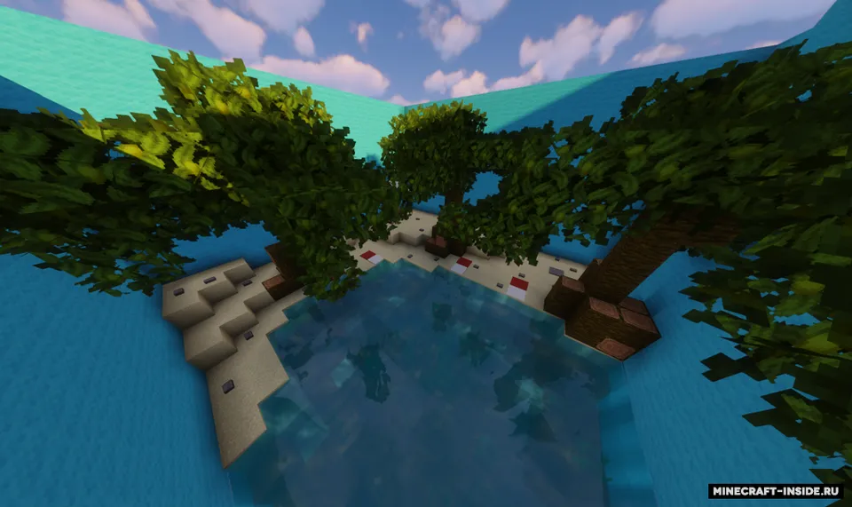 O'lchamlar bo'ylab tugma qidirish — Minecraft xarita, rasm 2
