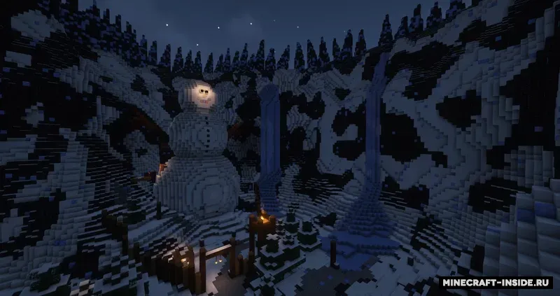 Bonhommes de Neige — Minecraft xarita, rasm 7