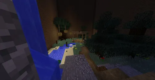 Maxfiy bunker — Minecraft xarita, rasm 1