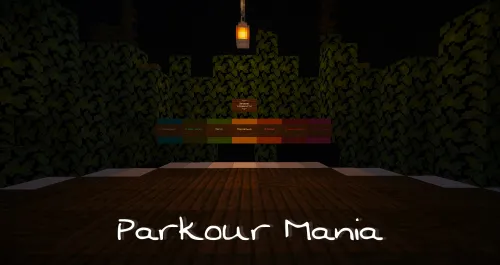 Parkour Mania — Minecraft xarita, rasm 1