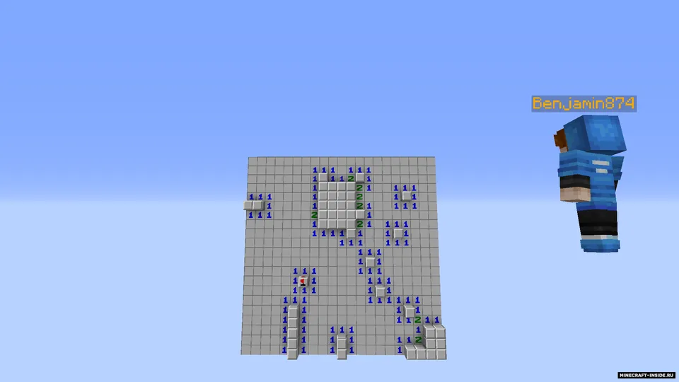 Minesweeper Royal — Minecraft xarita, rasm 2
