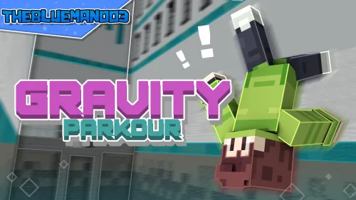 Gravity Parkour — Minecraft xarita, rasm 1