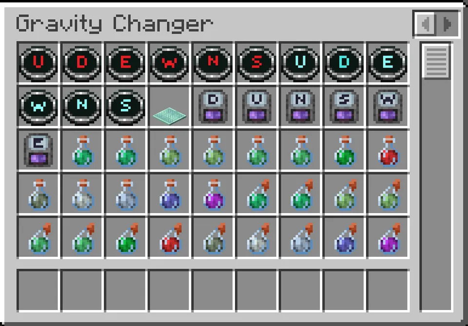 Gravity Changer Unofficial Port — Minecraft mod, rasm 5