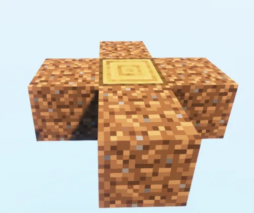 Hard-Wooden Skyblock — Minecraft xarita, rasm 1