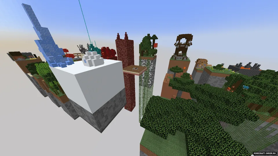 Chunklarda omon qolish Remake — Minecraft xarita, rasm 2