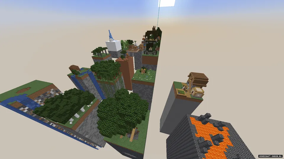 Chunklarda omon qolish Remake — Minecraft xarita, rasm 3