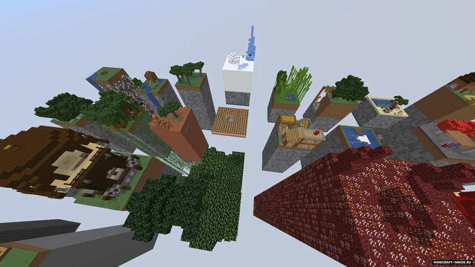 Chunklarda omon qolish Remake — Minecraft xarita, rasm 4