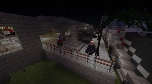 Vokzaldagi berkinmachoq — Minecraft xarita, rasm 1