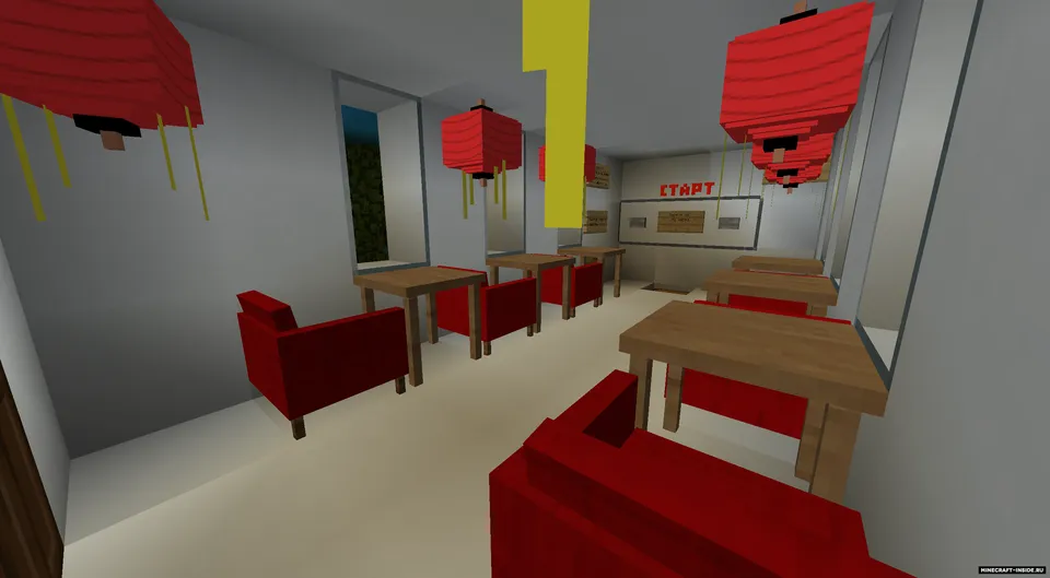 Vokzaldagi berkinmachoq — Minecraft xarita, rasm 3