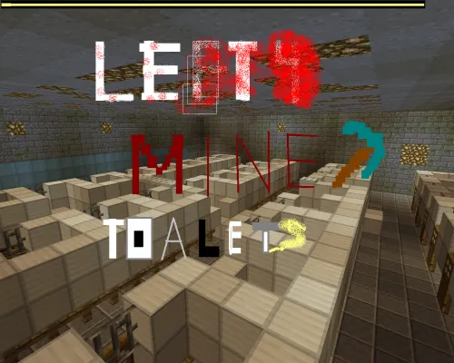 Left2mine - Toalets — Minecraft xarita, rasm 1